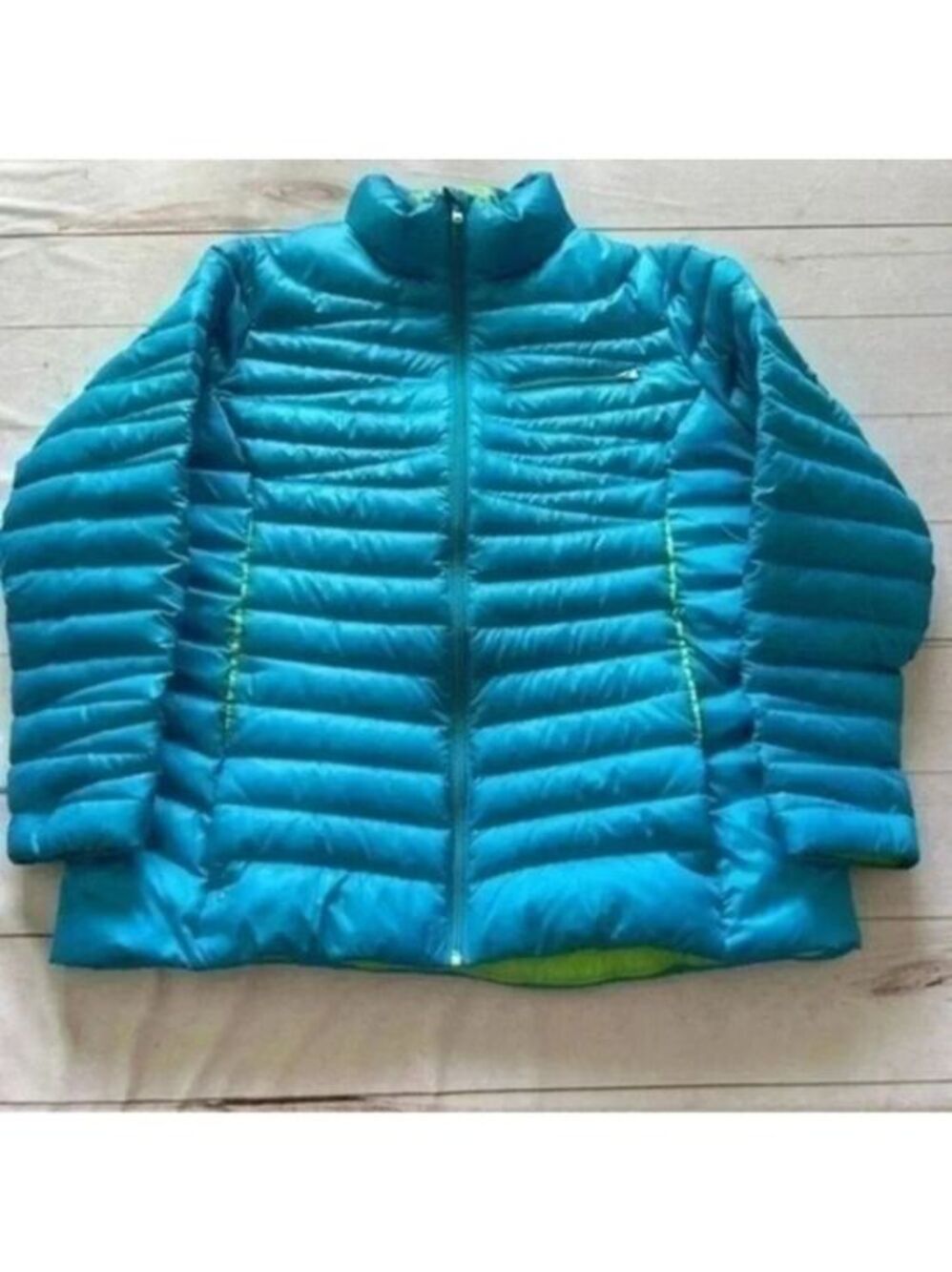 Spyder Women's Prymo Down Jacket Freeze Acid Ski  Jacket XL Gorpcore